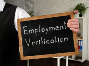 verbal verification of employment