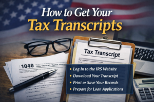IRS Tax Transcripts for Mortgage Approval