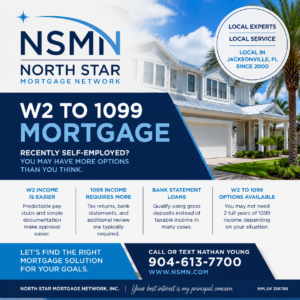 W2 to 1099 Mortgage