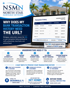 Bank Transaction History Mortgage Underwriting